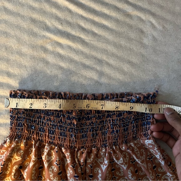 Flowy Bohemian Pants with Double Side Splits - Picture 4 of 4